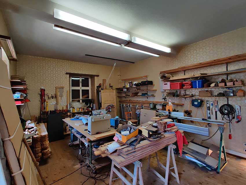 In der Tischlerwerkstatt (Foto 1 von 2)